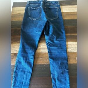 Top shop Jamie high waisted skinny jeans indigo in 32/30